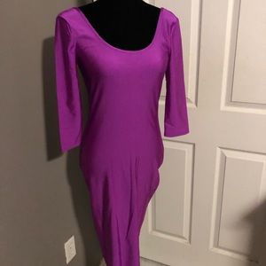 Beautiful purple maxi dress